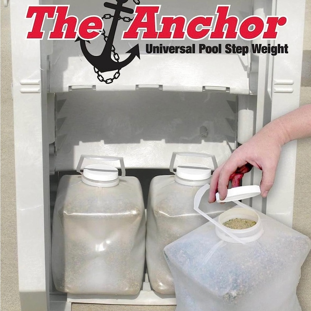 Universal Pool Weights for Above Ground Entry Systems, Steps and Ladders (2)